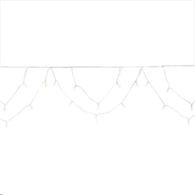 Konstsmide 2738-802 Lysslynge bue, rav, hvit kabel