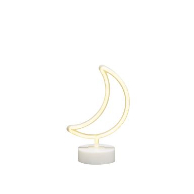 Konstsmide 3069-100 Dekorationsbelysning måne med ljusslang, LED