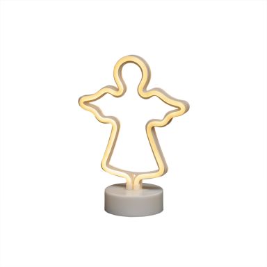 Konstsmide 3073-100 Dekorationsbelysning ängel med ljusslang, LED