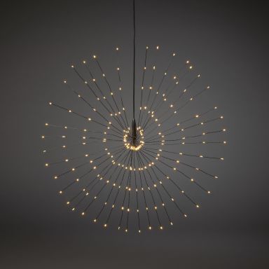 Konstsmide 3097-800 Dekorationsbelysning 50 cm, svart kabel