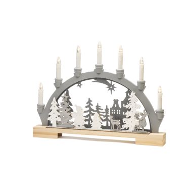 Konstsmide 3260-320 Adventsljusstake med motiv