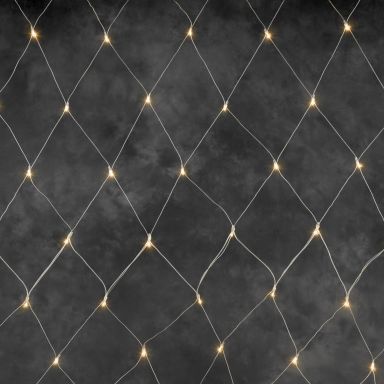 Konstsmide 4813-803 Ljusslinga 31V, nät, 104 LED, transparent kabel