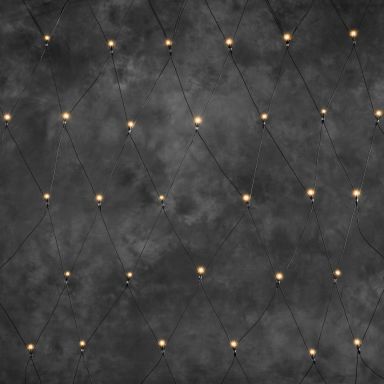 Konstsmide 4813-807 Ljusslinga 31V, nät, 104 LED, svart kabel
