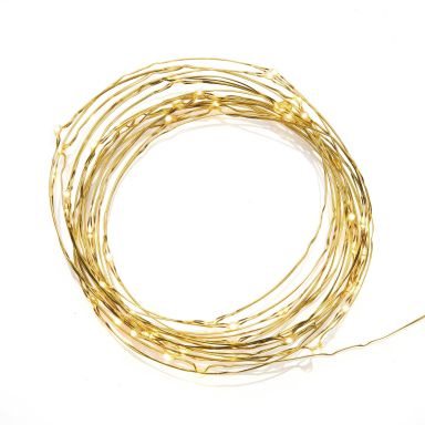 Konstsmide 6387-880 Ljusslinga 9.9 m, 100 LED, micro amber