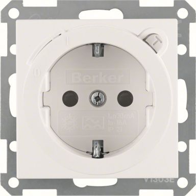 Hager 47081909 Uttak hvit