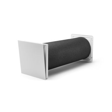 Fresh TL80DE DBS Friskluftsventil støydempende, 160x160 mm
