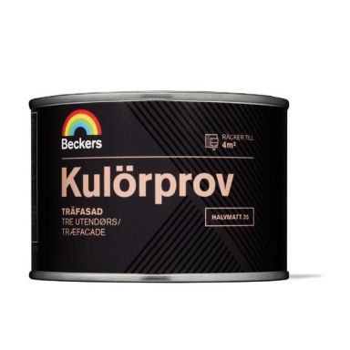 Beckers Träfasad Kulörprov