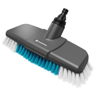 Gardena 970618601 Vaskebørste tilsluttes til slange, grove overflader