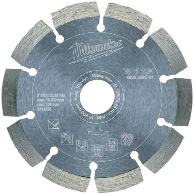 Milwaukee DUH Diamantskiva 125 mm