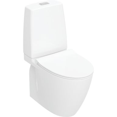 IDO Glow Art 502.926.00.2 WC-istuin S-lukko, kaksoishuuhtelu