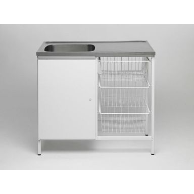 Contura CAB10 Tvättbänk med hål för blandare