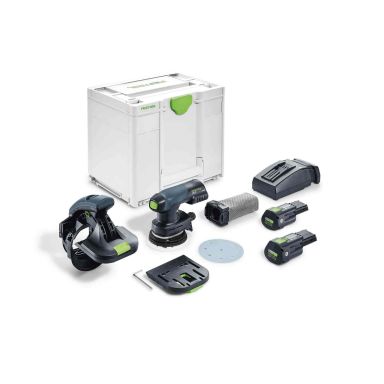 Festool ES-ETSC 125 3,0 I-Plus Kantslip med batteri och laddare