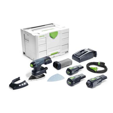 Festool DTSC 400 3,0 I-Set Deltaslip med batteri och laddare