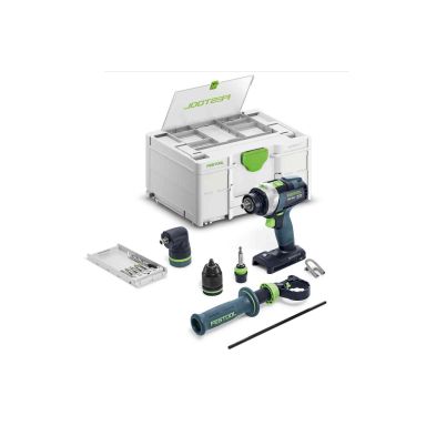 Festool QUADRIVE TPC 18/4 I-Basic-Set Slagskruvdragare utan batteri och laddare