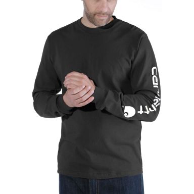 Carhartt EK231BLK Pitkähihainen T-paita musta