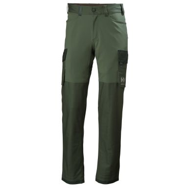 Helly Hansen Workwear Oxford 4X 77408-474 Arbetsbyxa grön/svart