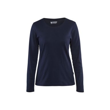 Blåkläder 3301-1032 Pitkähihainen T-paita tummansininen