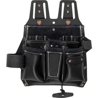 Fristads 9141 LTHR Elektrikerficka svart, one size