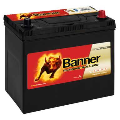 Banner Running Bull EFB 55515M Startbatteri 12V, 55 Ah