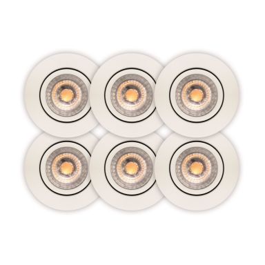 Scan Products Luna Low Profile 2.0 Downlight 2,7K, 6-pack