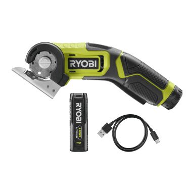 Ryobi USB Lithium RCT4-120G Multisax med batteri och laddare
