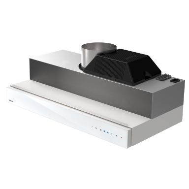 Vallox Delico PTD EC 600 2148200 Liesituuletin valkoinen, säädinkupu