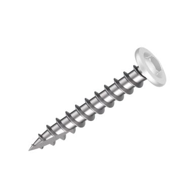 Ejot 903139 Rännkrokskruv 4.8x30 mm, vit, 250-pack