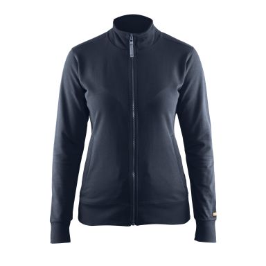 Blåkläder 337211588600XS Genser marineblå, helglidelås