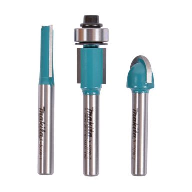 Makita D-30209 Jyrsinteräsarja 3 osaa