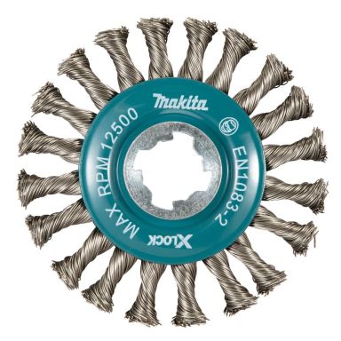 Makita D-73352 Stålbørste X-Lock, 12 500 min⁻¹, 115 x 0,5 mm