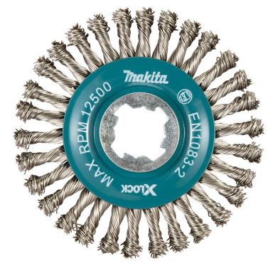 Makita D-73368 Stålbørste X-Lock, 12 500 min⁻¹, 115 x 0,5 mm