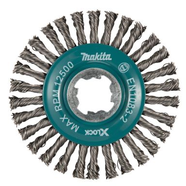 Makita D-73411 Stålborste X-Lock, 12 500 min⁻¹, 115x0,5 mm
