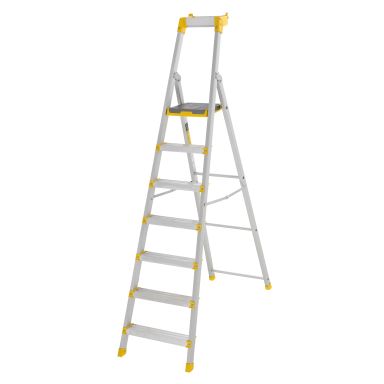 W.steps 55P Trappstege med certifierat aluminium, med stegfot