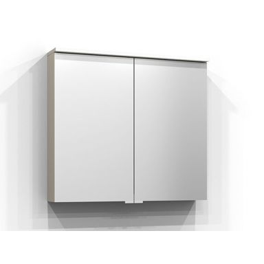 Svedbergs Sarek 80 Sand Spegelskåp 80 cm, glasfront