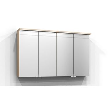 Svedbergs Skuru 120 Pur Ek Spegelskåp 120 cm, LED-belysning