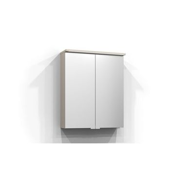 Svedbergs Skuru 60 Sand Spegelskåp 60 cm, LED-belysning