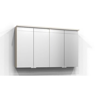 Svedbergs Skuru 120 Sand Spegelskåp 120 cm, LED-belysning