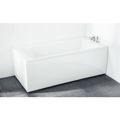 Svedbergs Kalix Z160-0 Bathtub 160x75 cm, uden gavl og tap