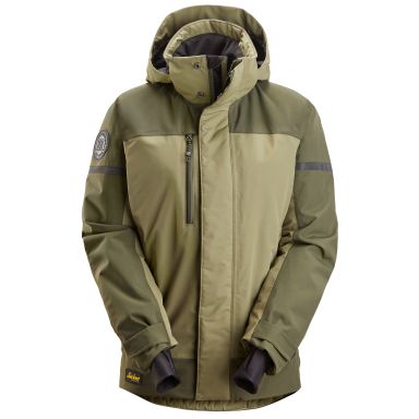 Snickers Workwear 1177-3135 Vinterjakke khaki grønn