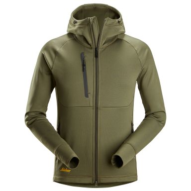 Snickers Workwear 8026-3100 Hettegenser khaki grønn
