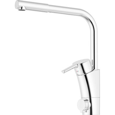 Mora MMIX II 332021 Keittiöhana astianpesukoneen sulkuventtiilillä, kromi