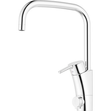 Mora MMIX II 332071 Køkkenbatteri opvaskemaskineaflukningsventil, U-formet rør, G10, krom