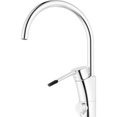 Mora MMIX II Care 332161 Keittiöhana astianpesukoneen sulkuventtiilillä, pidennetty vipu, kromi