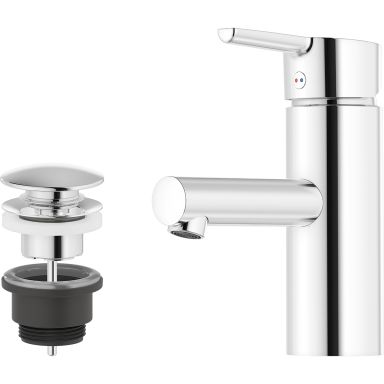 Mora MMIX II 333070 Servantarmatur med pop-up ventil, G10, krom