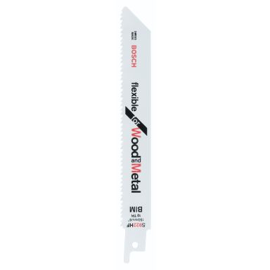 Bosch S922HF Flexible for Wood and Metal Tigersågblad 100 mm, 2-pack