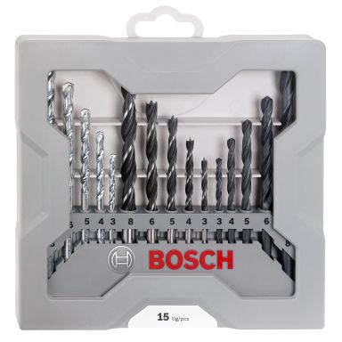 Bosch 2607017038 Kombiborrsats 15 delar