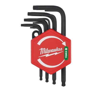 Milwaukee 4932492703 Torxnøgelsæt kompakt, L-formet, 9 dele
