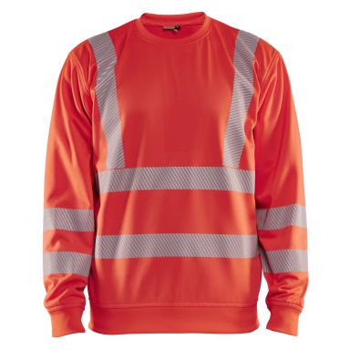 Blåkläder 356225385500XS Genser varsling, rød
