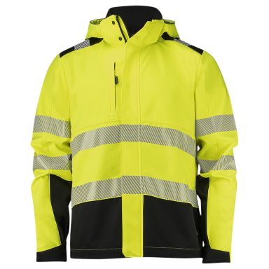 Texstar FJ87120990150 Softshell-takki Hi-Vis-keltainen/musta