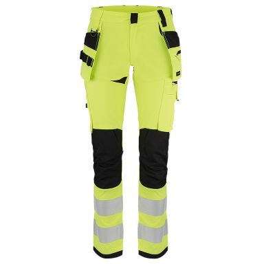 Texstar WP53120991120 Työhousut Hi-Vis-keltainen/musta